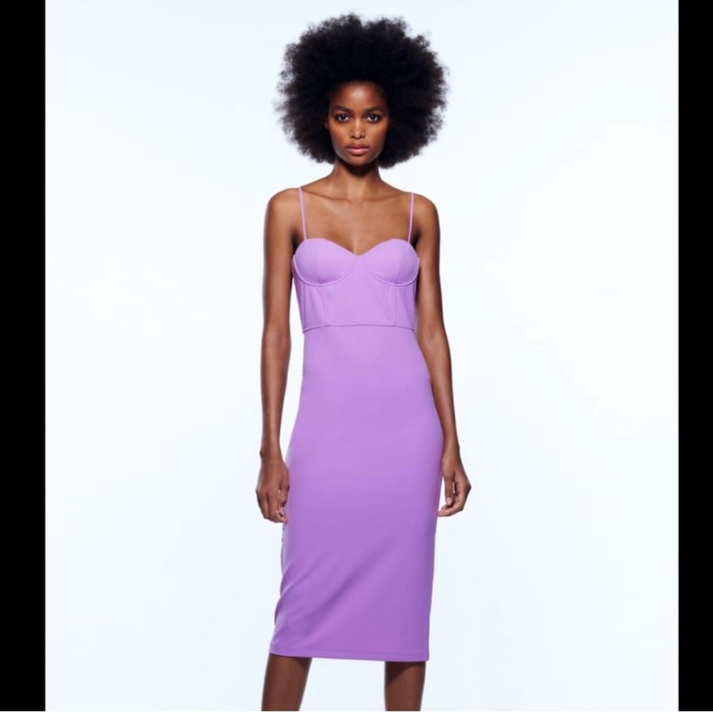 Zara corset style dress